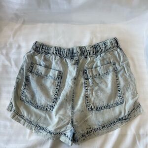 Stylish Women's Denim Like Shorts